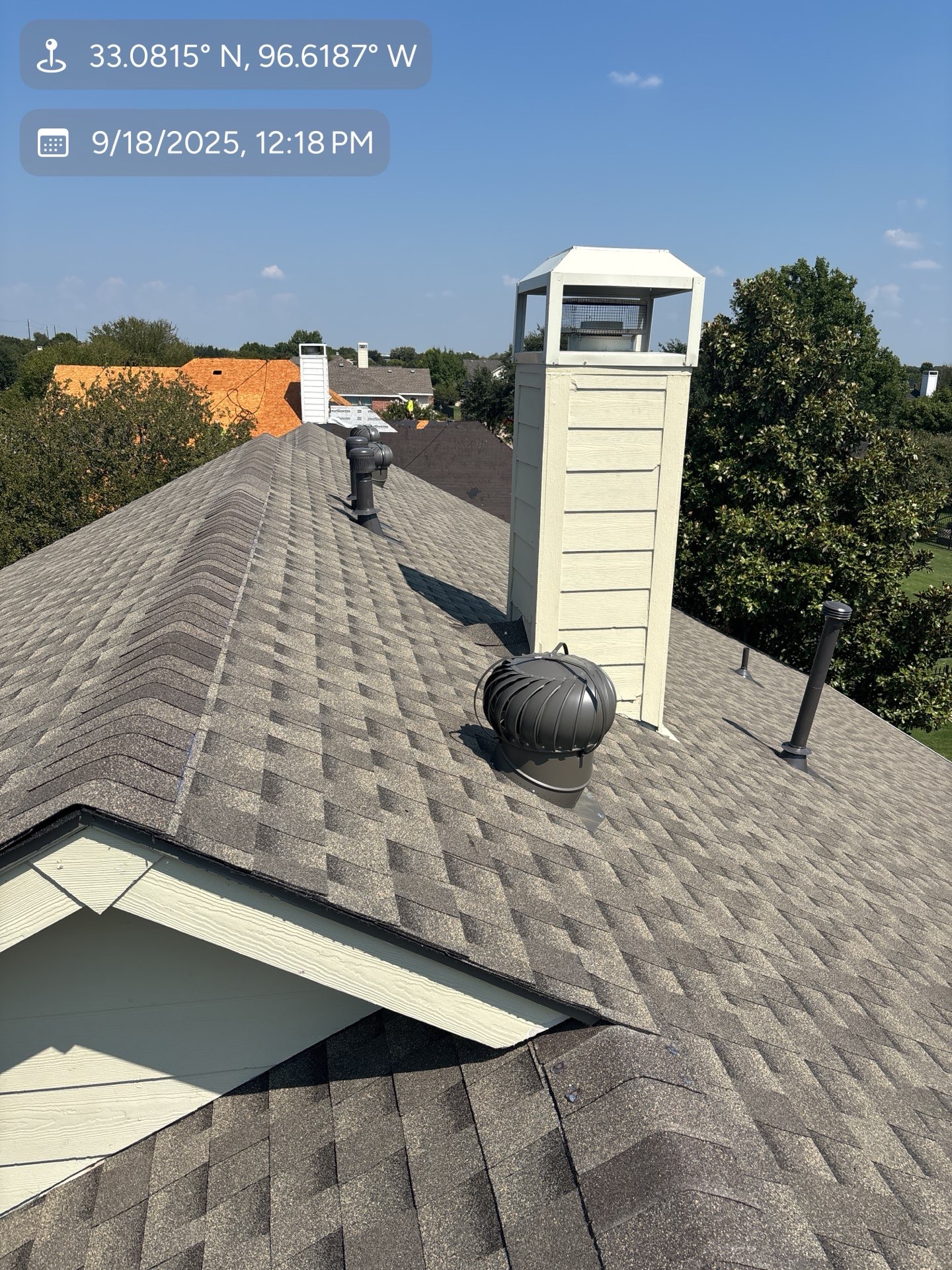 Dwell Full Re-Roof, Parker, JR Rivera